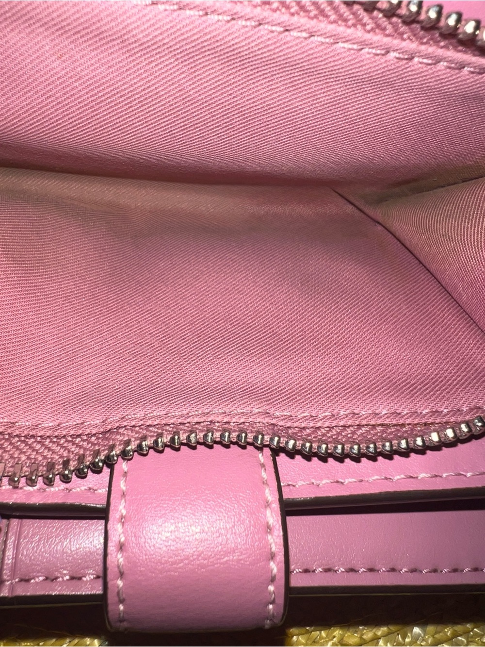 Coach Medium Corner Zip Wallet Featuring a Pink Dandelion Floral Print - Picture 9 of 10